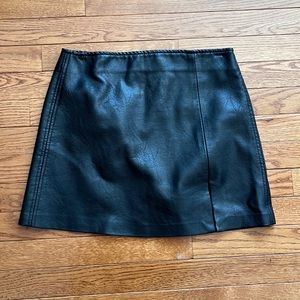 BLANKNYC Faux Leather Skirt